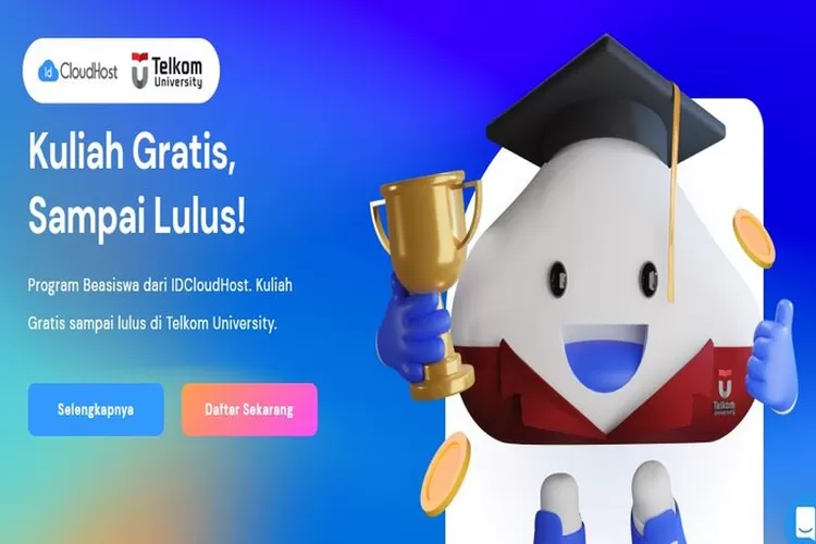 Program Beasiswa Dari Idcloudhost Kuliah Gratis Sampai Lulus Di