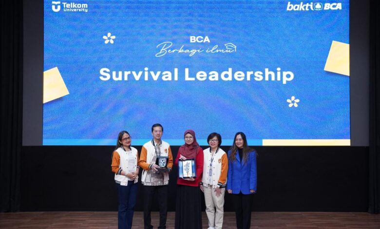 BCA Berbagi Ilmu Hadir di Telkom University, Bekali Mahasiswa Jadi Pemimpin Adaptif di Era Perubahan