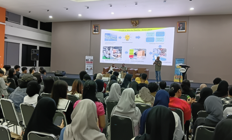 PT Alkindo Naratama Tbk Berbagi Ilmu Kemasan Berkelanjutan di Telkom University