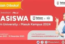 Telkom University Buka Beragam Jalur Beasiswa untuk Mahasiswa Baru 2026
